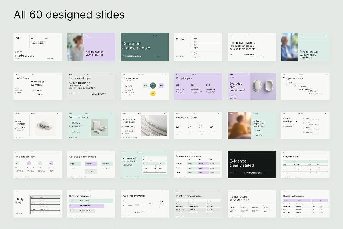 CAREFORM Medical Presentation, a Presentation Template by Oday Noon (Photo 8 of 9)