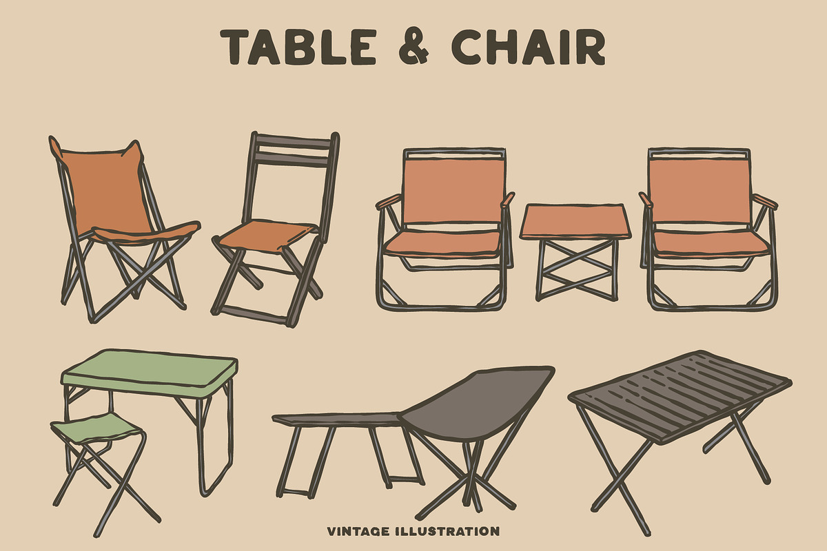 Outdoor Vintage Collection Vol 1, a Seasonal Illustration by rbcs_vibes (Photo 27 of 28)