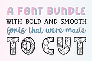 PERFECTLY CUT Crafters Font Bundle, a Script Font by Blush Font Co. (Thumbnail 2 of 12)