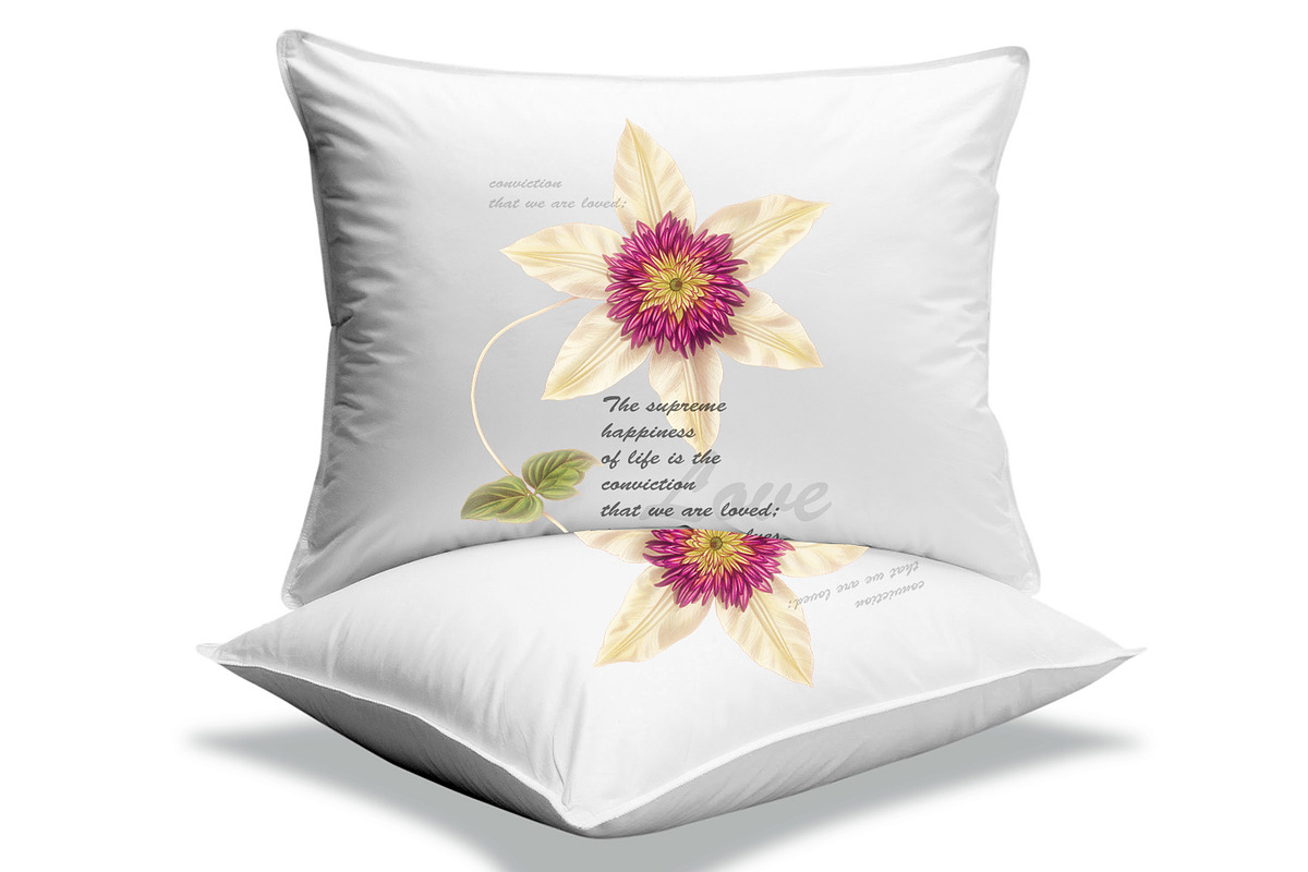 Transfer to Fabric - Love and Flower, a Print Template by Kseniya-Omega (Photo 2 of 3)