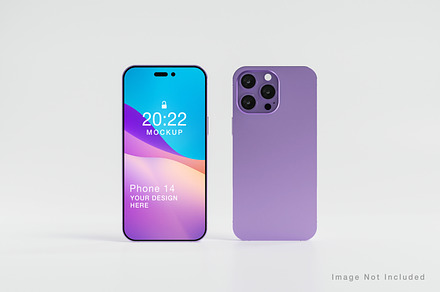 iPhone 14 Concept Mock-up Pack
