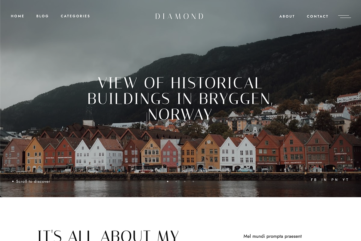Diamond Responsive Blogger Theme, a Websites & App Template by ThemeShine (Photo 1 of 6)