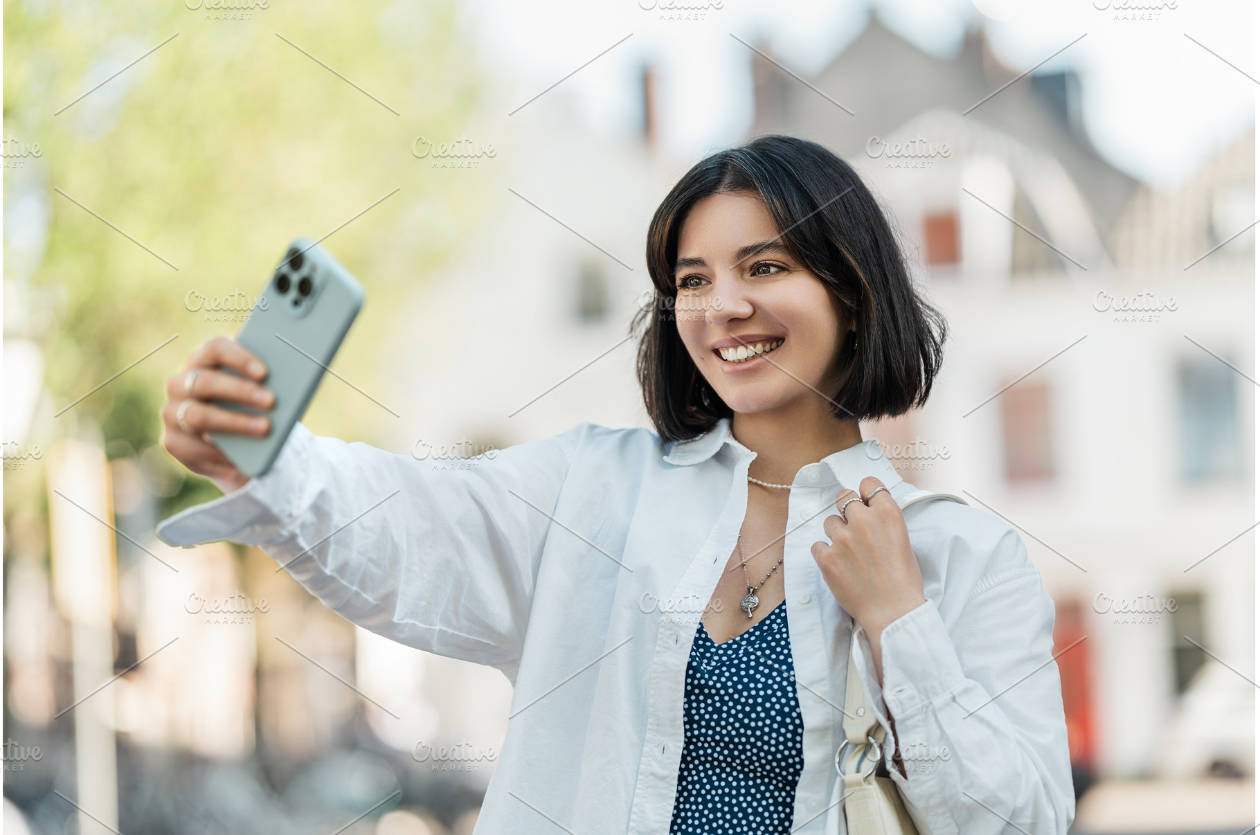 Replying to group chat updates, a Person Photo by AD Stock Images
