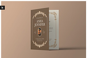 Brown Minimal Funeral Program, a Brochure Template by Neermana (Thumbnail 1 of 4)