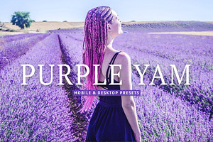 Purple Yam Pro Lightroom Presets