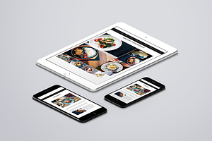 Isometric iPAD Pro and iPhone Pack