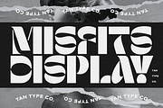 TAN - MISFITS, a Font by TanType (Thumbnail 1 of 15)