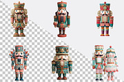 Whimsical Christmas Nutcracker Clipa, an Illustration by SVGArt (Thumbnail 2 of 8)