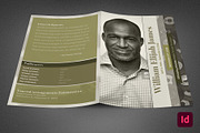 Green Vinyl Funeral Program Template, a Brochure Template by loswl (Thumbnail 7 of 7)