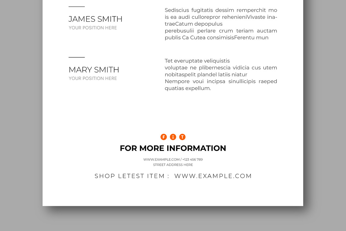 Email Newsletter Template, an UI Kit Template by MightyDesign (Photo 5 of 8)