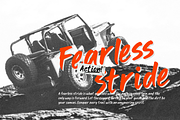 Blazenta - Display Brush Font, a Font by Indotype Foundry (Thumbnail 8 of 10)