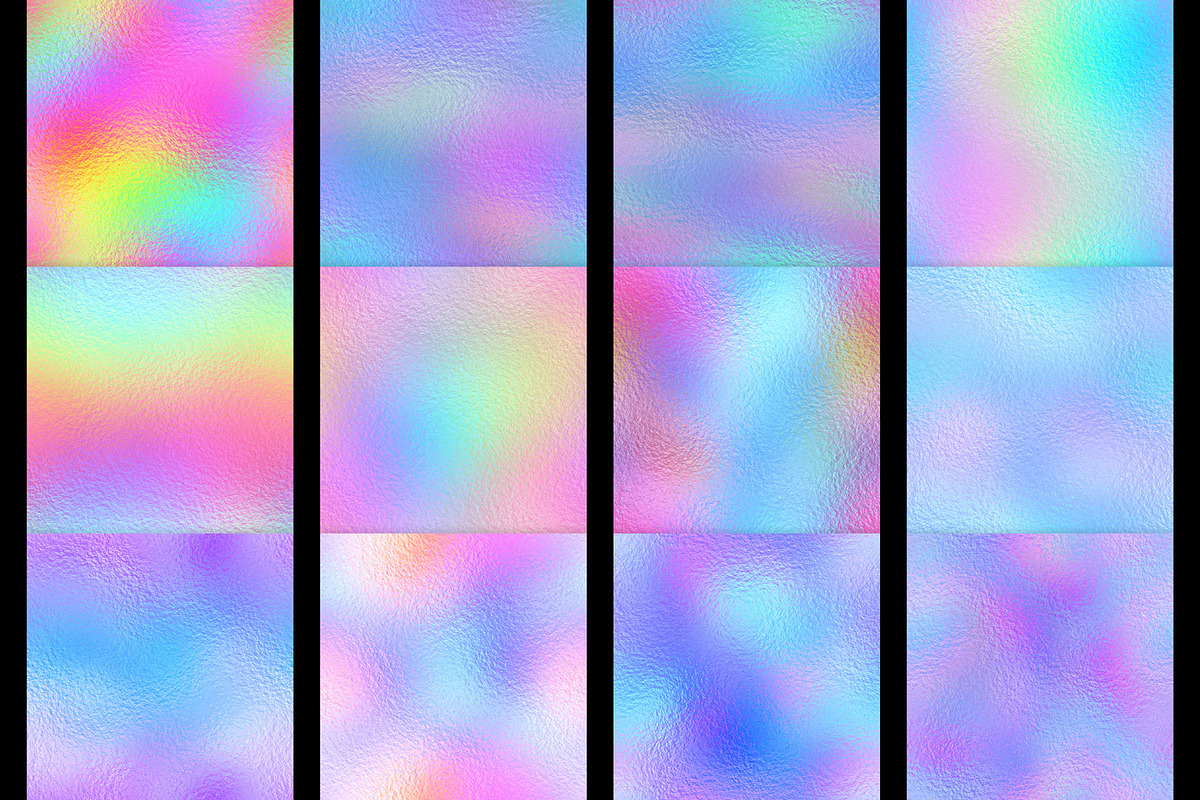 Luxe Iridescent Foils, a Texture Graphic by Julie Campbell (Photo 7 of 13)