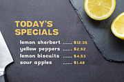 Lemon Butter Display Font, a Sans Serif Font by True North Creative (Thumbnail 4 of 4)