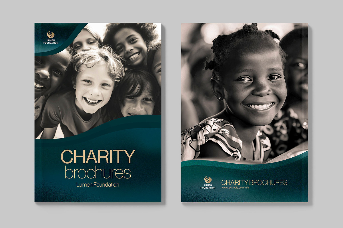 Charity Brochure Template, a Brochure Template by BrandPacks (Photo 5 of 6)