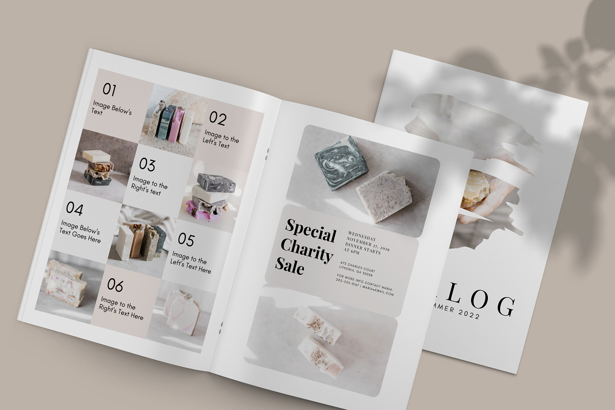 Canva Wholesale Catalogue Template, a Magazine Template by Velvet Letter Studio (Photo 1 of 2)