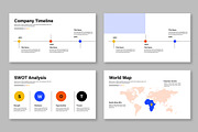 Clean And Minimal Business, a Presentation Template by Mighty-Slide (Thumbnail 5 of 6)