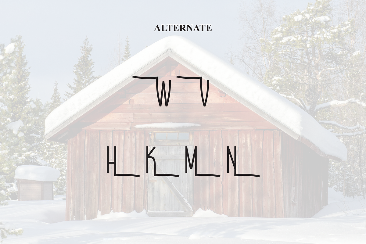 Snowhouse | Script Font, a Script Font by Scratchones (Photo 8 of 9)
