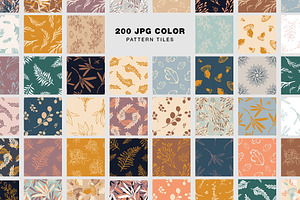 220 Floral Seamless Patterns