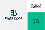 Letter PB Leaf Plant Botany Logo, a Branding & Logo Template by Enola99d (Thumbnail 1 of 2)
