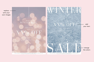 Winter Sale Email Template Bundle