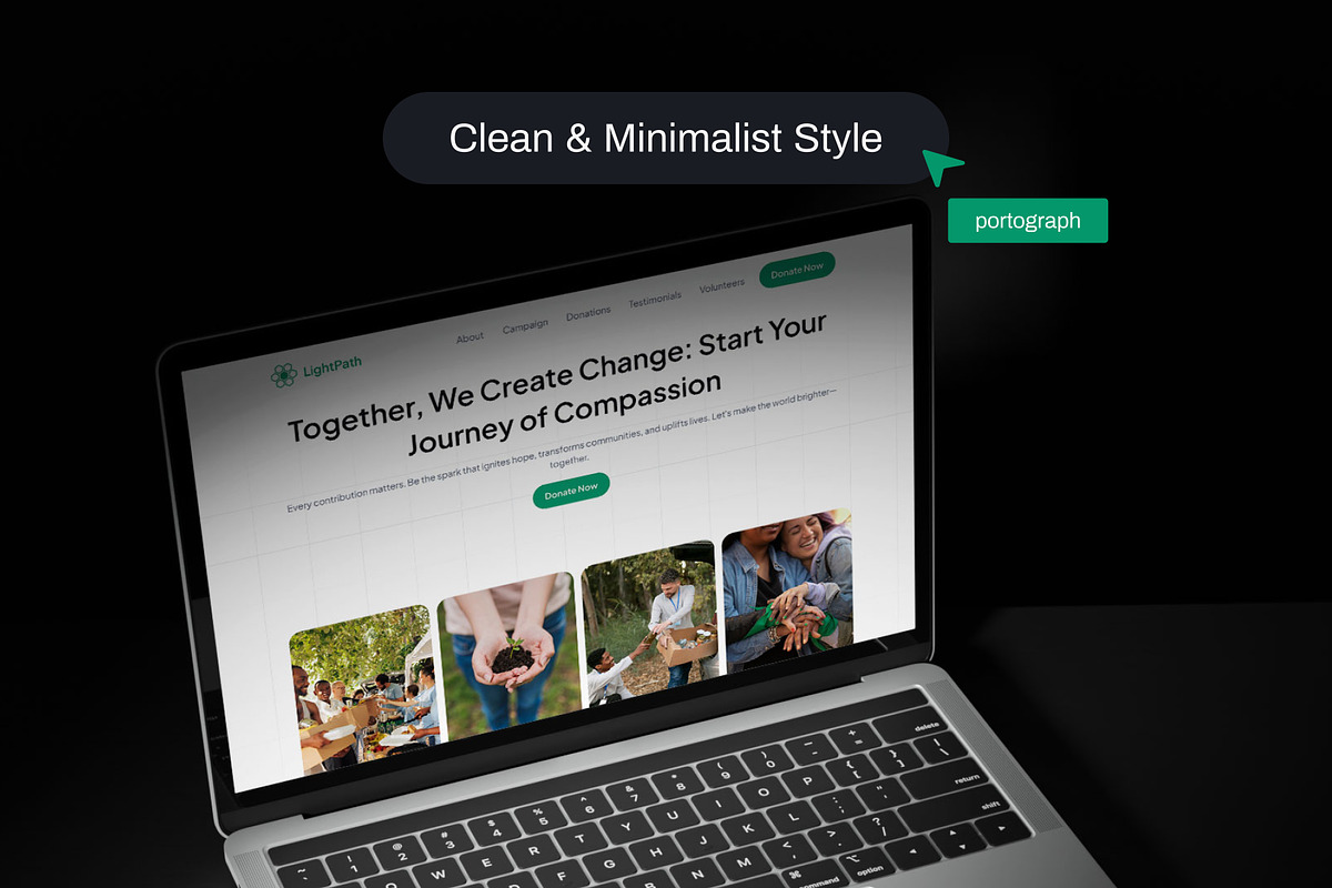 Light Path - Charity Landing Page preview 4