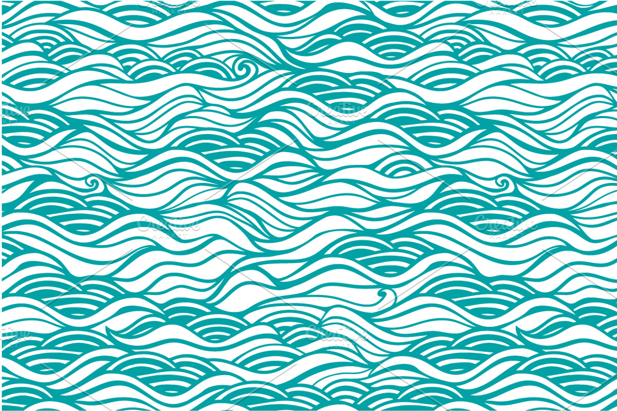 Waves pattern set 2 preview 2