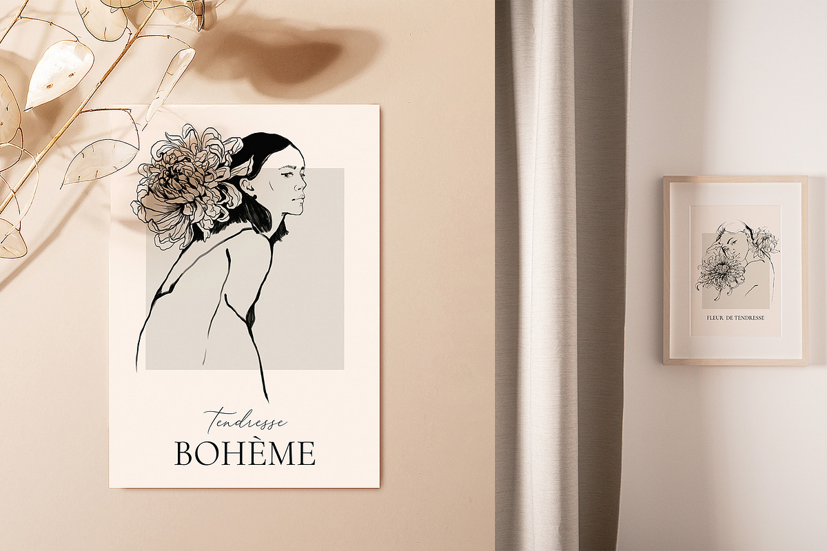LINE IN ART-female collection, an Illustration by Natalia Tugova (Photo 12 of 15)