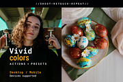 Vivid Colors - Actions and Presets, a Preset Add-On by Hydrozi Presets (Thumbnail 1 of 7)