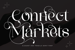 Connect Markets - Modern Serif Font
