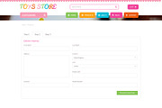 Toy Store PSD Website Template, a Websites & App Template by WebbyTemplates (Thumbnail 4 of 17)