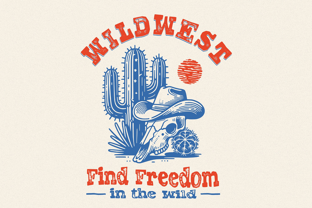 Dodgy Distort - Wild West Typeface, a Slab Serif Font by HipFonts (Photo 7 of 9)