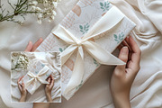 Minimal Gift Wrap Mockup WR011-01, a Books & Magazine Mockup by Callistemon Creative (Thumbnail 3 of 9)
