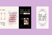Motivational Quotes Instagram Pack, a Social Media Template by fakhroo (Thumbnail 4 of 4)