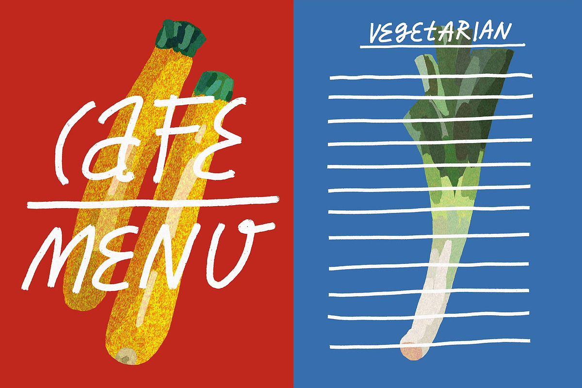 Healthy Food Illustration Set, a Food Illustration by Anny (Photo 7 of 8)