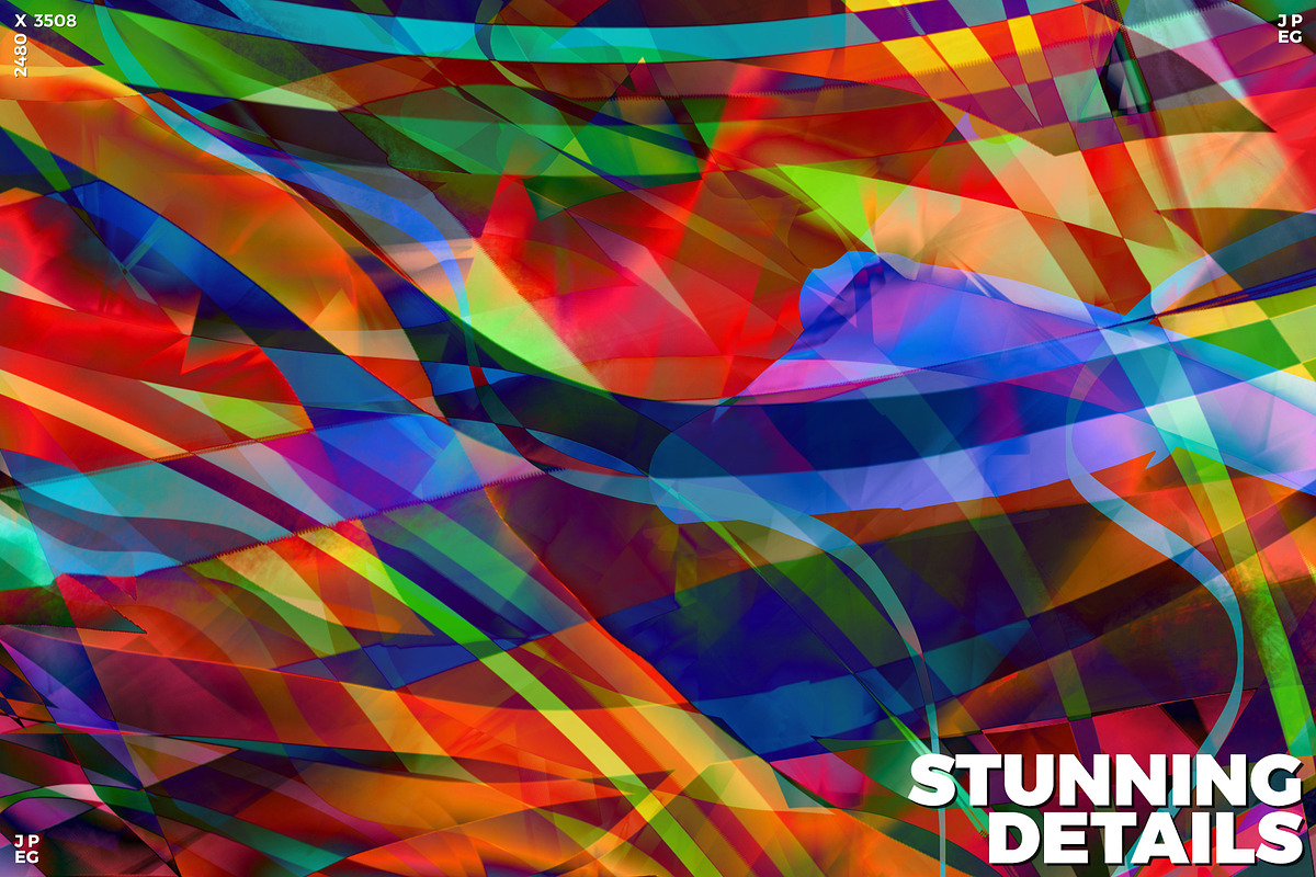 Hyperspace: 275 Abstract Backgrounds, a Texture Graphic by Digital Space (Photo 2 of 16)