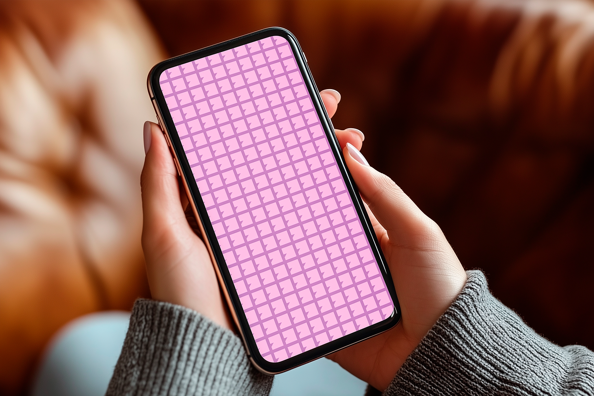 Smartphone Screen Interface Mockup, an iPhone Mockup by The Rose Project (Photo 2 of 3)