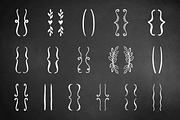 Hand drawn brackets set, a Symbol Font by Midstream (Thumbnail 1 of 2)