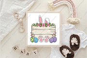 Easter Bunny Sublimation PNG, an Illustration by CraftArtStudio (Thumbnail 4 of 4)
