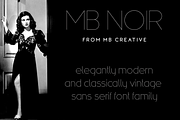 MB Noir, a Sans Serif Font by Ben Burford Fonts (Thumbnail 1 of 3)