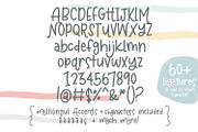 Hello Saturday, a Font by Dansie Design (Thumbnail 6 of 6)