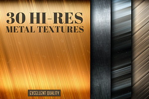 30 gold and silver metal textures