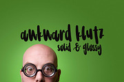 Awkward Klutz, a Font by OnTheSpotStudio (Thumbnail 1 of 3)