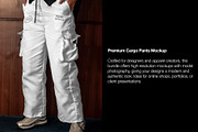 Cargo Pants Mockup Set, a Bottom Mockup by Mocktopia (Thumbnail 2 of 10)