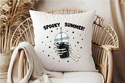 Spooky Summer PNG, an Illustration by DreamCafeArt (Thumbnail 4 of 5)