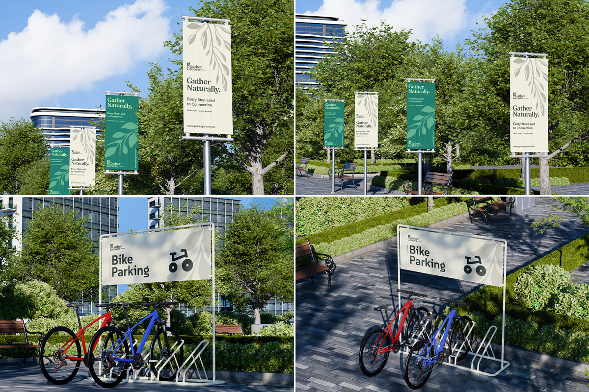 39 Urban Park Advertising Mockups, an Advertising Mockup by Vitora Mockup (Photo 11 of 12)
