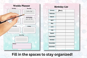 2024 Planner Journal Organizer