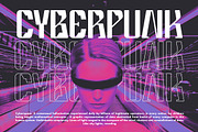 Bulzing - Futuristic font, a Slab Serif Font by Dryy.type (Thumbnail 10 of 10)