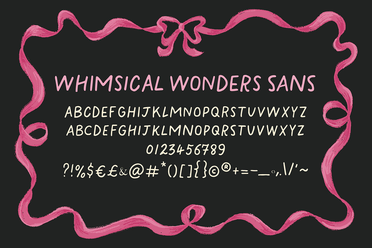 Whimsical Wonders Font Trio, a Font by ReveryWorks (Photo 20 of 20)