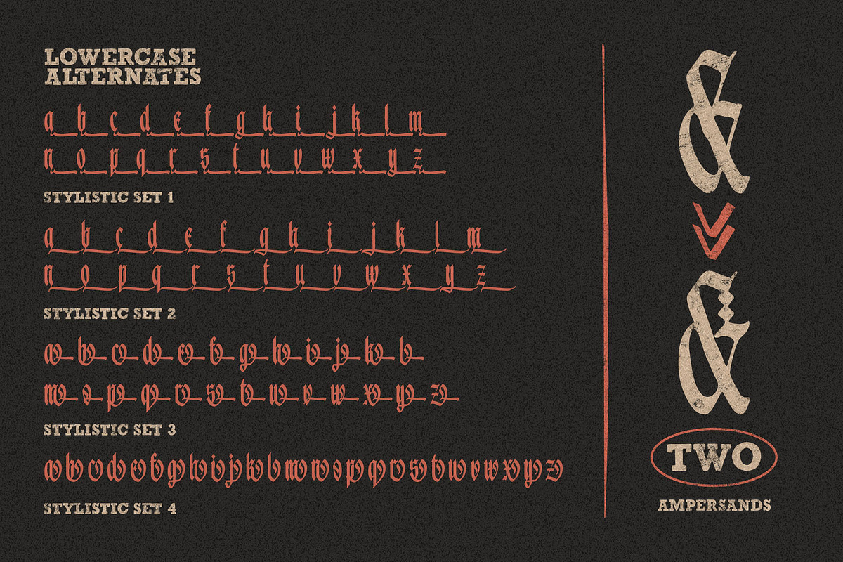 Master Rough Blackletter Typeface, a Blackletter Font by alit design (Photo 16 of 17)
