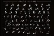 Haryth Mirage - Blackletter Arabic, a Blackletter Font by Randi Irvan | Rvandtype (Thumbnail 10 of 11)